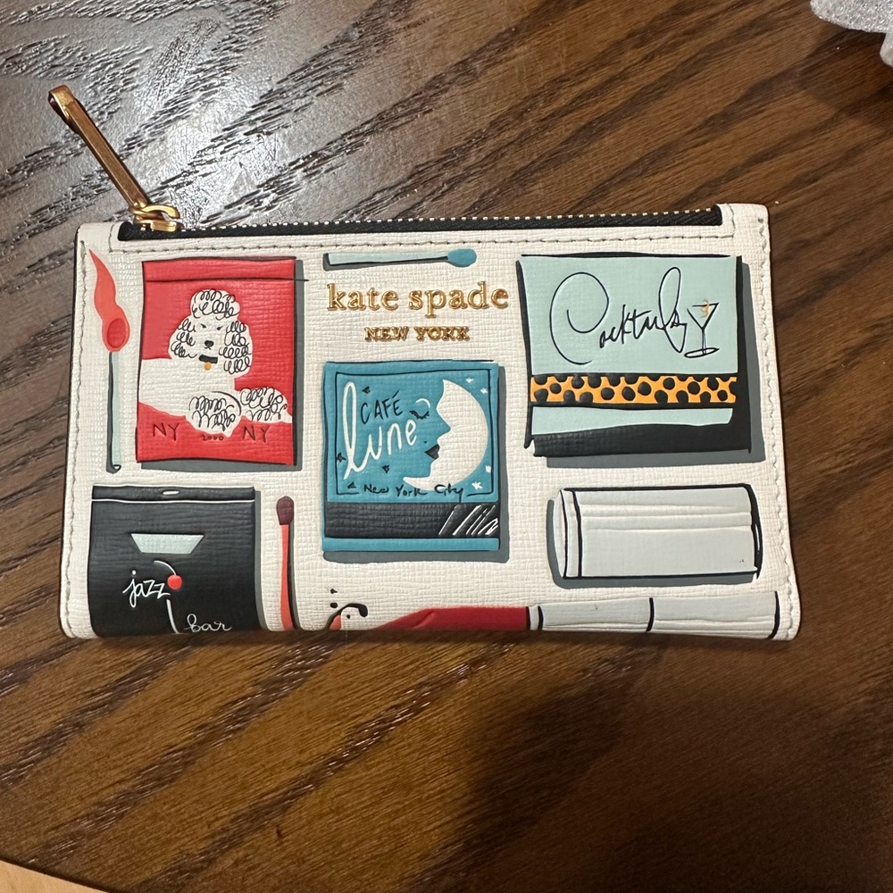 Kate spade match book wallet